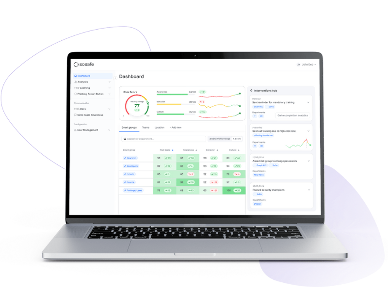 SoSafe Awareness Platform featured image